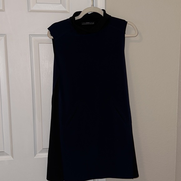 ZARA navy dress - Picture 5 of 5